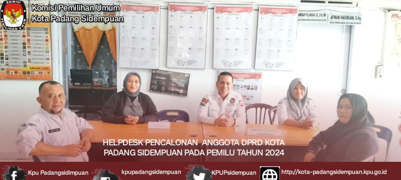 Kegiatan KPU Kota Padang Sidempuan